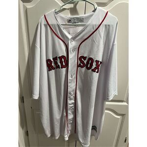 Boston Red Sox Betts MLB Majestic Athletic Cool Base White Jersey Size 3XT